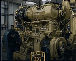 Marine engine and equipment repair work under way in the Best Anchor Marine Services workshop