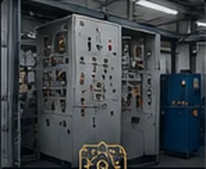 Marine switchgear and temperature control panel assembly
